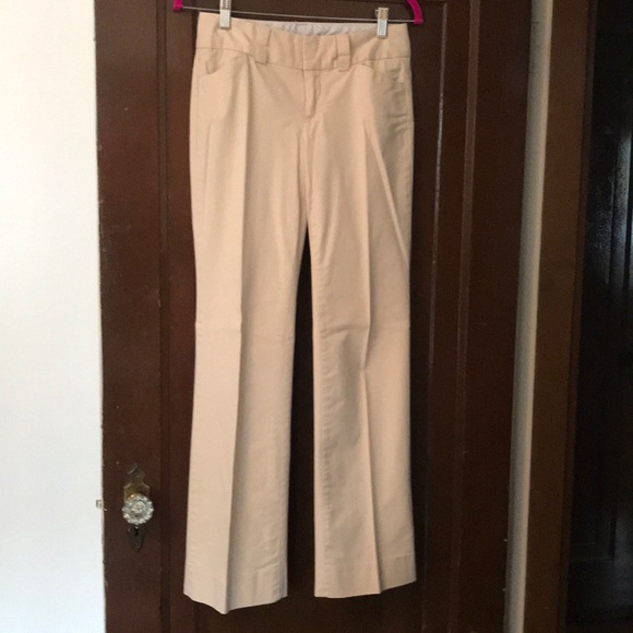GAP Bootcut Tan Pants, Sz 2 - Picture 2 of 8